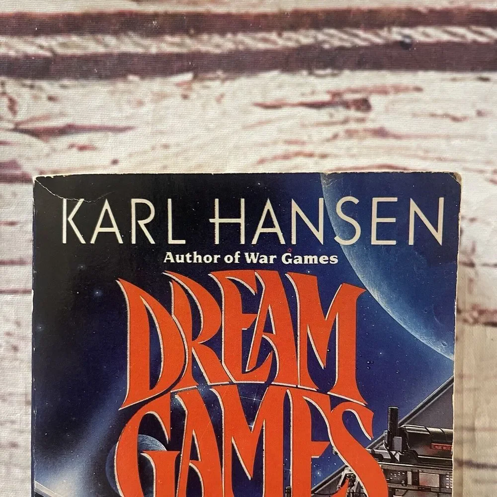 Dream Games by Karl Hansen Vintage Ace‎ SF PB 1985